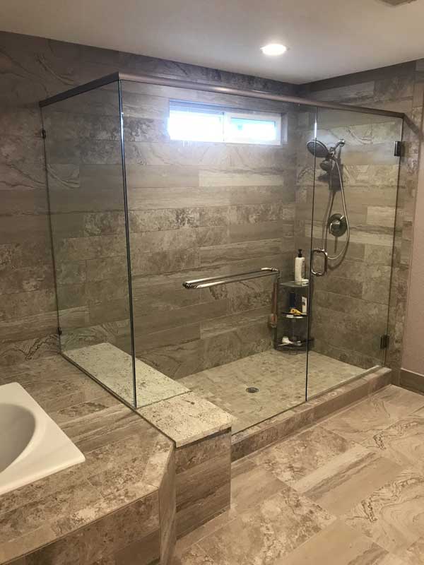 Glass Shower Door Installation Service Thornton CO Firehouse Shower